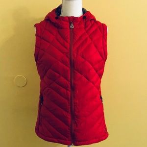 Isis Whisper Down Hoodie Vest, Size 8